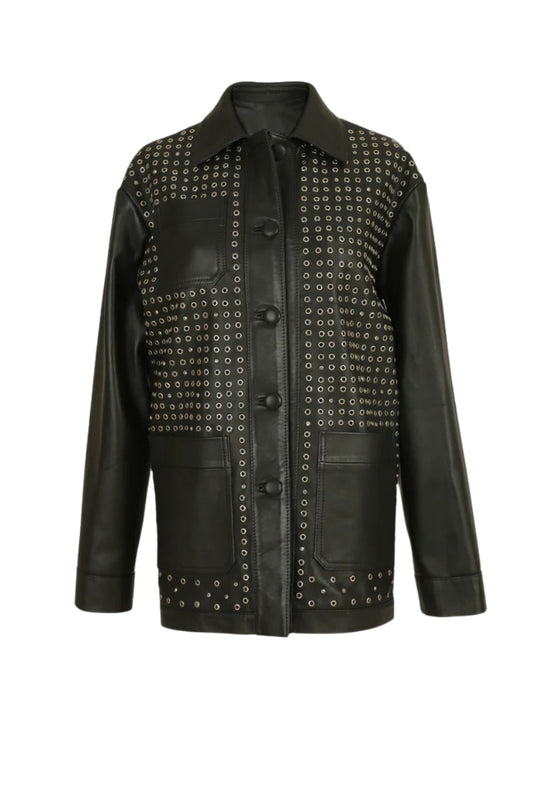 Karri Leather Jacket Black