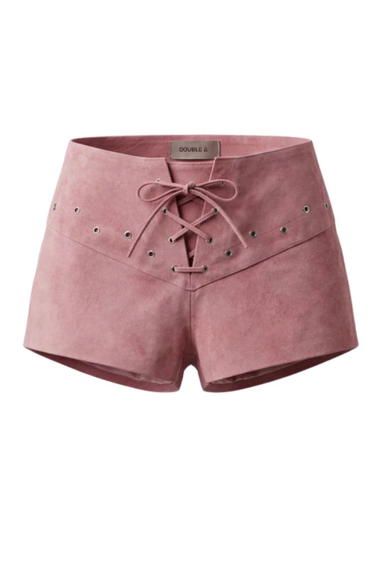 Jason Suede Shorts Pink