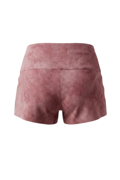 Jason Suede Shorts Pink