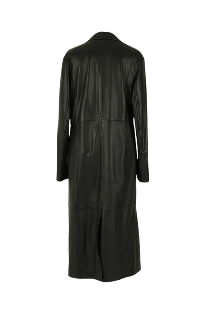 Aster Leather Coat Black
