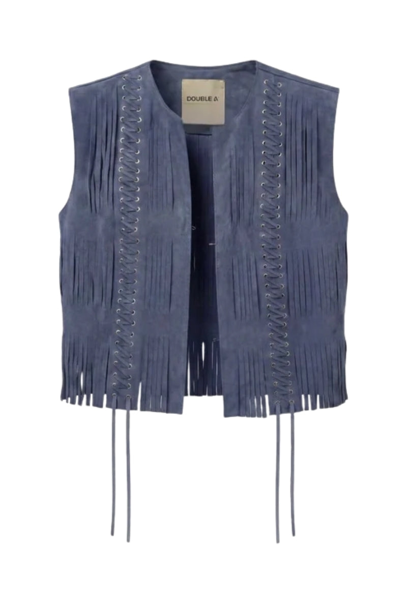 Caniayla II Suede Vest Blue