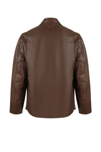 Emerson Leather Jacket Brown