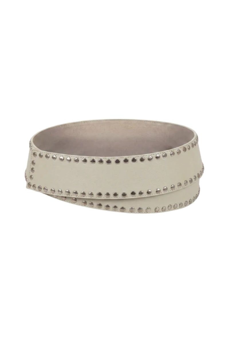 Liam Leather Belt Butter Yellow