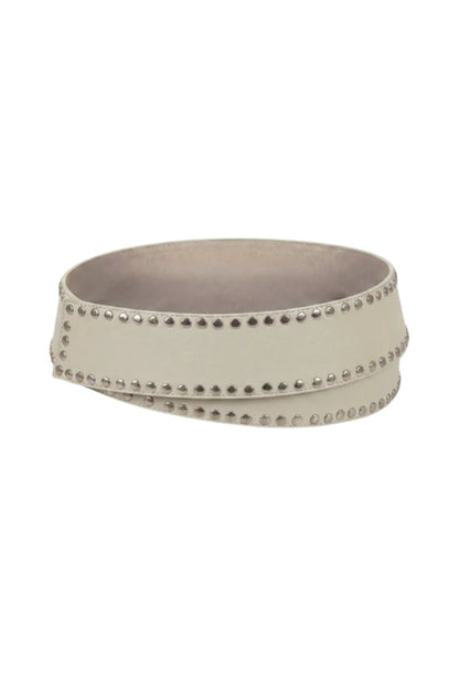 Liam Leather Belt Butter Yellow