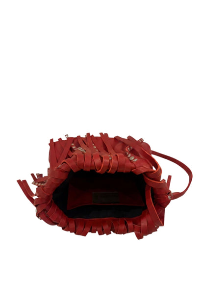 Ada Leather Bag Red