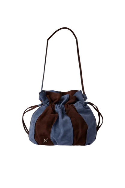 Charlie II Suede Bag Blue