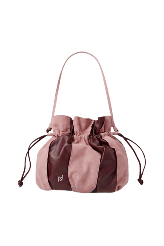 Charlie II Leather Bag Burgundy