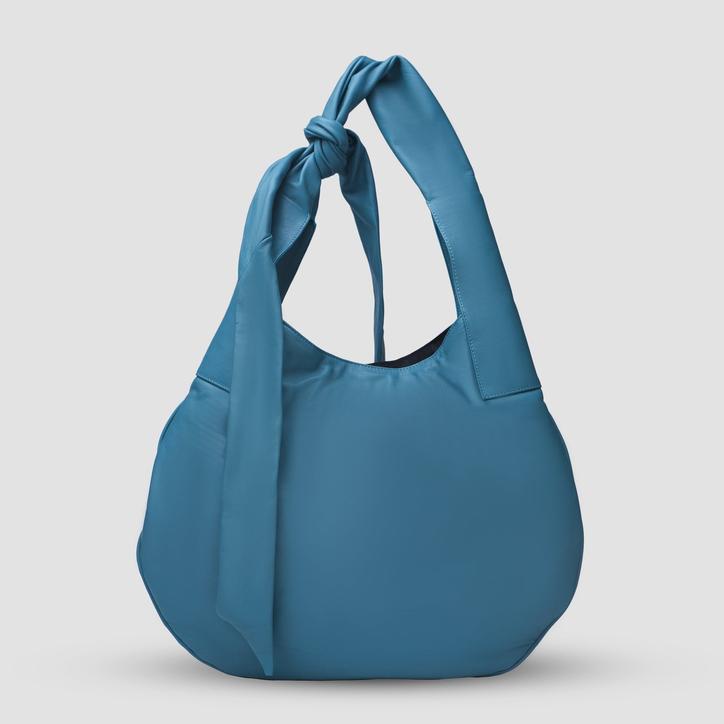 Moonbow Leather Bag Cerulean Blue