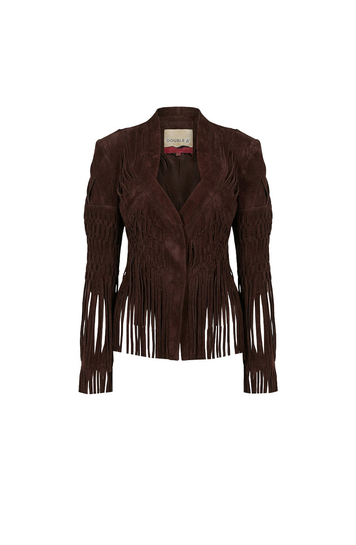 Attianna Suede Jacket Brown - Exclusively Online