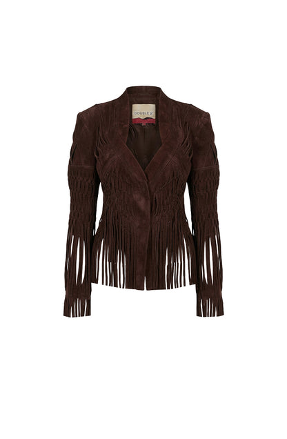 Attianna Suede Jacket Brown - Exclusively Online