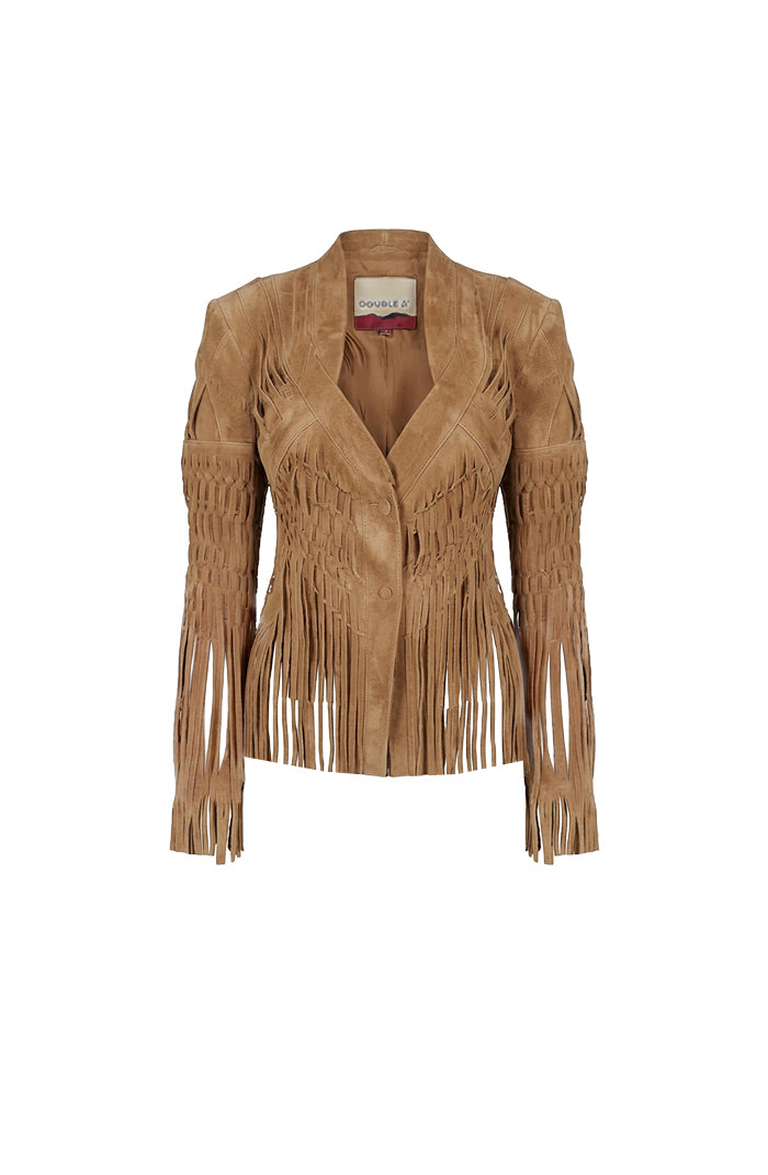 Attianna Suede Jacket Beige - Exclusively Online