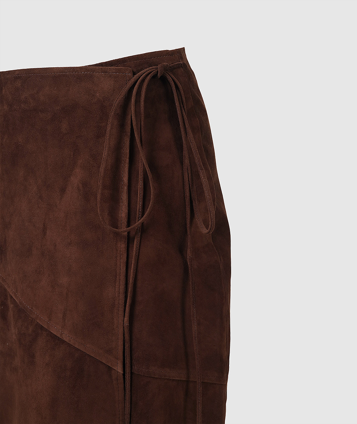 Matilda Suede Skirt Brown