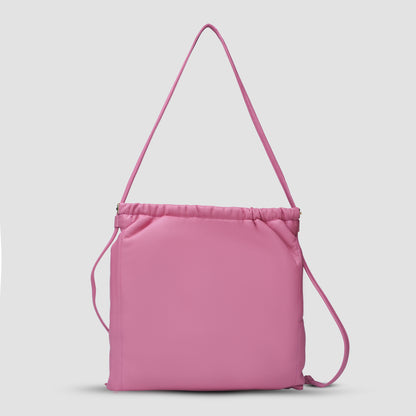 Melissa Clutch Leather Bag Blush Pink