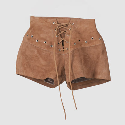 Jason Suede Shorts Beige