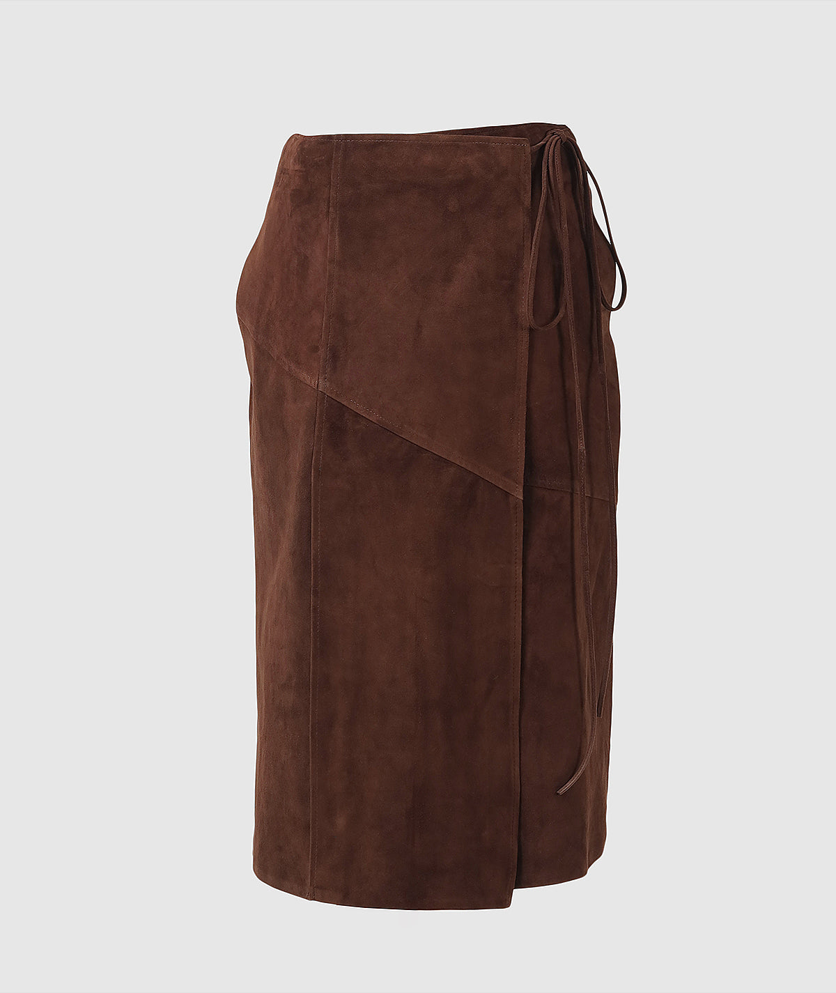 Matilda Suede Skirt Brown