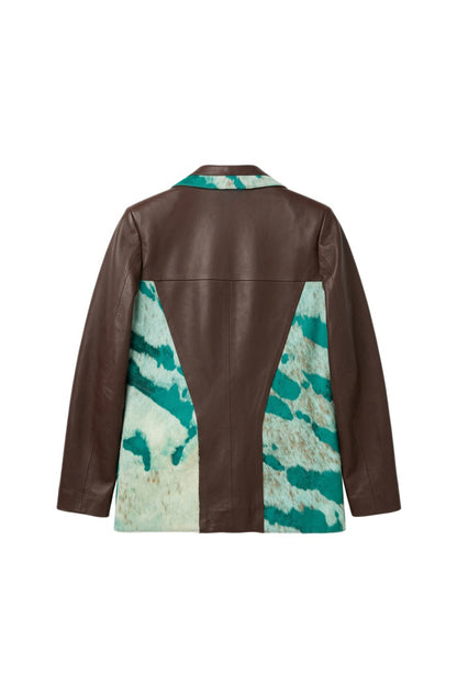 Kennedy Leather Jacket Brown