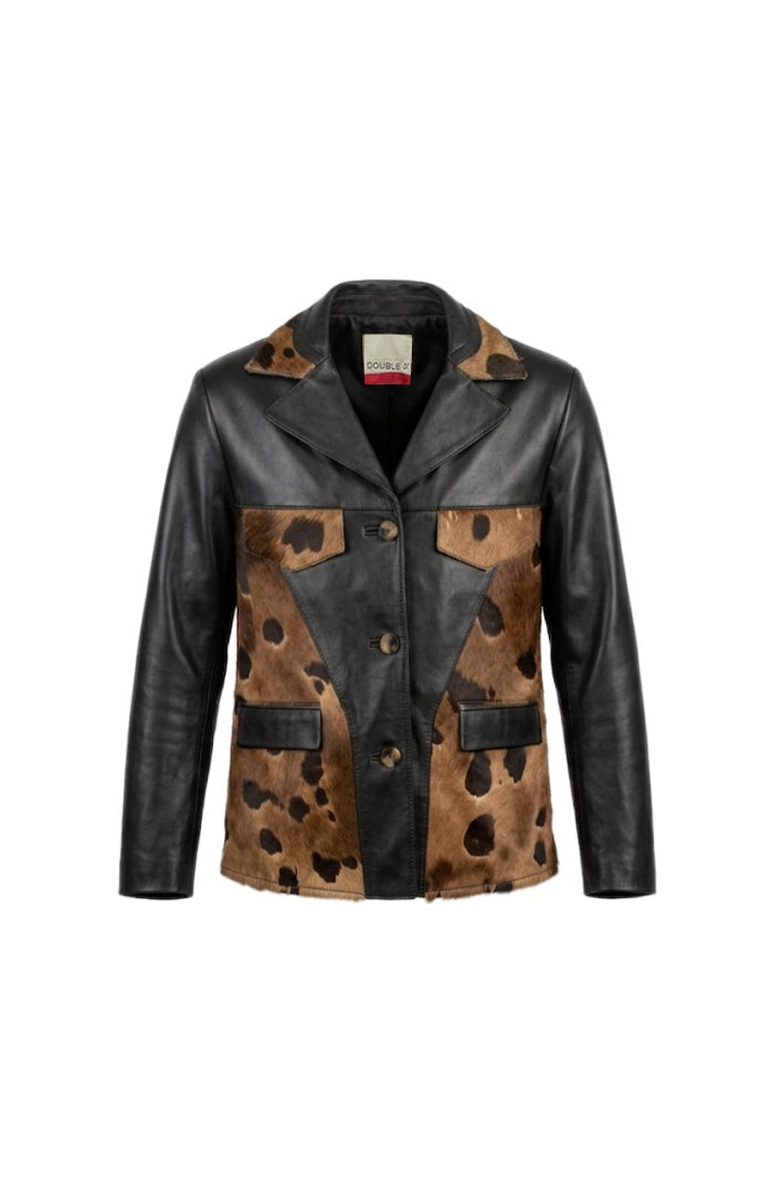 Kennedy Leather Jacket Black