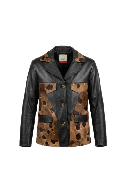 Kennedy Leather Jacket Black