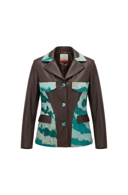 Kennedy Leather Jacket Brown