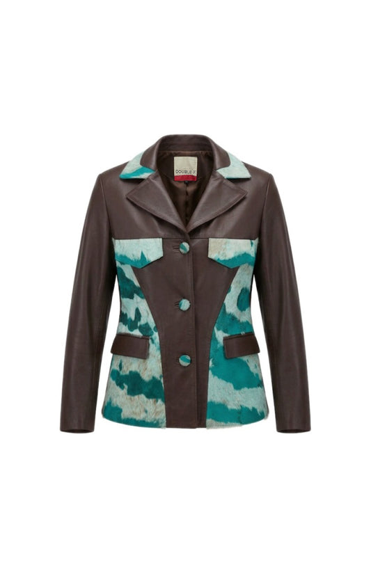 Kennedy Leather Jacket Brown