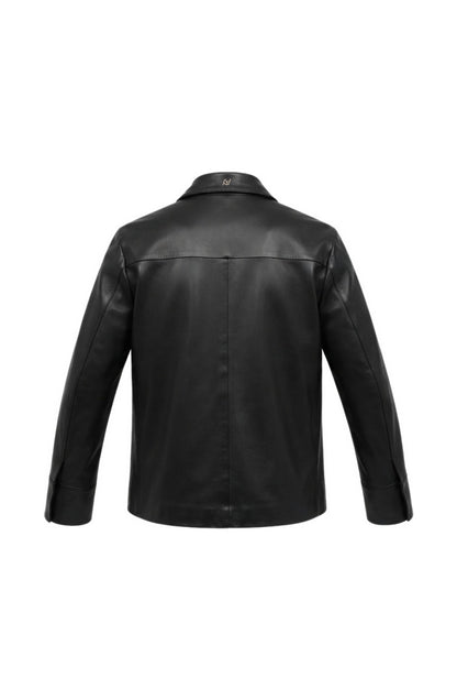 Sadie Leather Jacket Black