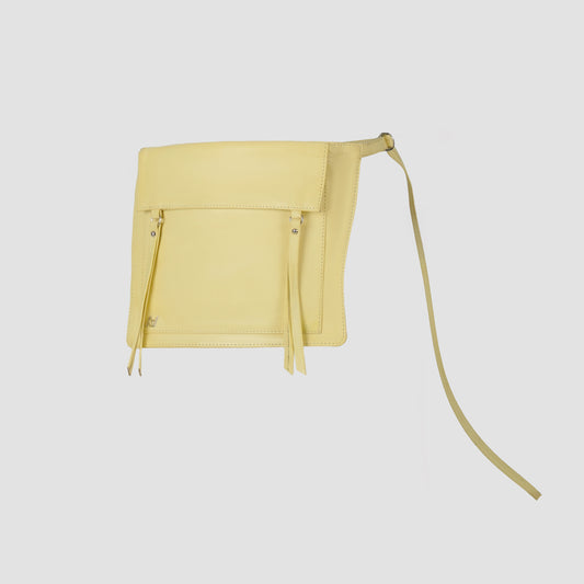 Camden Leather Waist Belt Bag Butter Yellow