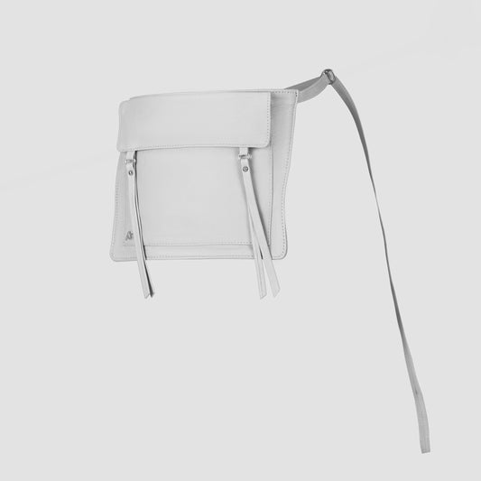 Camden Leather Wasit Belt Bag White